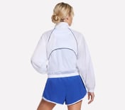 SKECHERS PERFORMANCE TRACK JACKET, WHITE