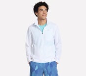 SKECHERS PREMIER JACKET, WHITE