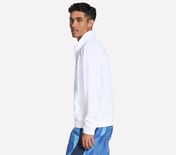 SKECHERS PREMIER JACKET, WHITE