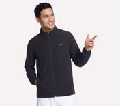 SKECHERS PREMIER DEUCE JACKET, BLACK