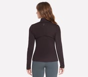 GOFLEX HARMONY FULL ZIP JACKE, BROWN/CHESTNUT
