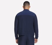 Full Zip Jacket Knit (Asia Spec), NNNAVY Apparel Top View