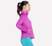 PERFORMANCE TECH FLEECE JACKET, VIOLET