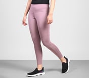 LASER CUT LEGGING, SILVER PURPLE