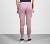 LASER CUT LEGGING, SILVER PURPLE