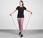 LASER CUT LEGGING, SILVER PURPLE