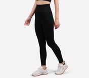 ENGINEERED COMPRESSION LEGGING, BLACK Apparel Top View