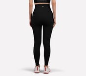 ENGINEERED COMPRESSION LEGGING, BLACK Apparel Left View