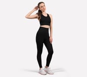 ENGINEERED COMPRESSION LEGGING, BLACK Apparel Right View