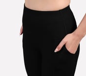 VERTICAL PATTERN PANT, BLACK