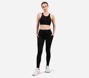 VERTICAL PATTERN PANT, BLACK