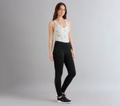 BRUSHED FOMA LEGGING, BLACK
