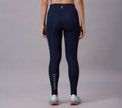 ORGANIC COTTON BRANDED LEGGIN, NAVY