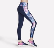 GOWALK SUMMER ROSE HW FL LEGG, NAVY Apparel Left View