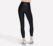 GOWALK SHINE WRAP FRONT HW 7/, BBBBLACK Apparel Top View