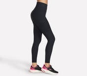 GOFLEX RIB FL HW LEGGING, BBBBLACK