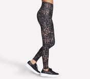 SKECHERS DIAMOND BRUSHED CHEETAH HW FL LEGGING, NATURAL/TAUPE