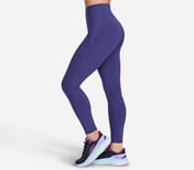 SKECHERS ENDURANCE SEAMLESS LEGGING, NAVY/PURPLE