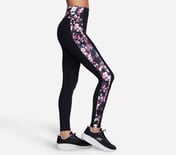MISTY FLORAL HW FL LEGGING, BLACK/MAUVE