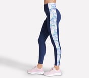 GOWALK SEASCAPE FLORAL FL HW, PURPLE/TURQUOISE
