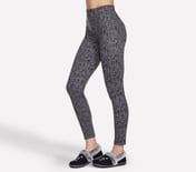 BOBS GOSTRETCH HAPPY PUP LEGGING, BLACK/CHARCOAL