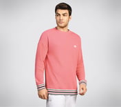 AD BOXY TEE, PINK/MULTI Apparel Top View
