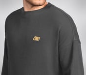 AD BOXY TEE, WHITE/SAPPHIRE Apparel Right View