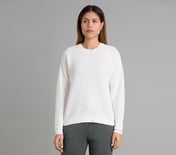FLATKNIT FULL SLEEVE TEE, WHITE