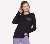 SPRINT LONG SLEEVE T-SHIRT, BBBBLACK Apparel Bottom View