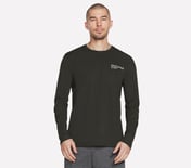 SCOUT L/S T-SHIRT, OLIVE/BROWN Apparel Lateral View