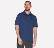 ON THE ROAD POLO, BLUE/LIGHT BLUE Apparel Lateral View