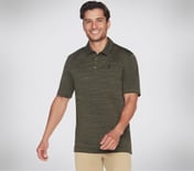 ON THE ROAD POLO, OOLIVE Apparel Left View
