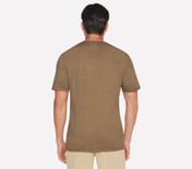 SKECH-AIR T-SHIRT, TTAUPE Apparel Top View