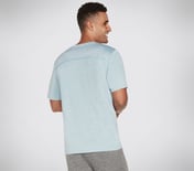 ON THE ROAD T-SHIRT, LLIGHT BLUE Apparel Bottom View