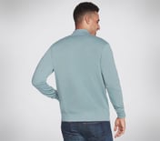 THE HOODLESS HOODIE GOWALK EV, TEAL/BLUE Apparel Top View