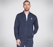 SKECH-KNITS ULTRA GO HOODLESS, NNNAVY Apparel Lateral View