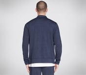 SKECH-KNITS ULTRA GO HOODLESS, NNNAVY Apparel Top View