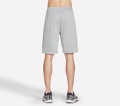 GOKNIT PIQUE 9IN SHORT, LIGHT GREY Apparel Top View