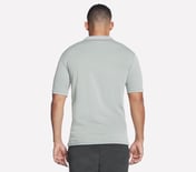 OFF DUTY POLO, LIGHT GREY/GREEN