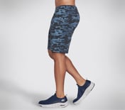 SKECH-SWEATS CAMO LOUNGE 9 SH, NAVY/MULTI Apparel Bottom View