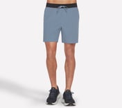 SKECHWEAVE 7 MOTION SHORT, BLUE/GREY Apparel Lateral View