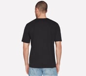 LATITUDE T-SHIRT, BBBBLACK Apparel Top View