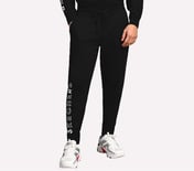 SKECHERS LIFESTYLE JOGGER, BBBBLACK Apparel Lateral View