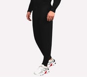 SKECHERS LIFESTYLE JOGGER, BBBBLACK Apparel Top View