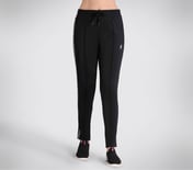 BRANDED KNIT TAPE PANT, BBBBLACK