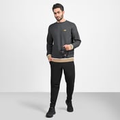 EARTH PEACE JOGGERS, BLACK/CHARCOAL/BLUE