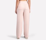 PIN TUCK PANTS, NEON PINK/YELLOW