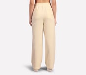 PIN TUCK PANTS, NATURAL/BLUE