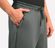 ACTIVE WOVEN PANT, BLACK/CHARCOAL