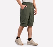 APPAREL MENS, NATURAL/OLIVE Apparel Right View